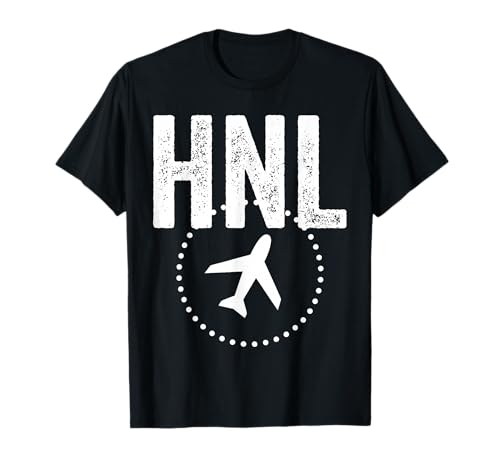 HNL HONOLULU AIRPORT CODE BAGGAGE HAWAII USA AIRPLANE T-Shirt
