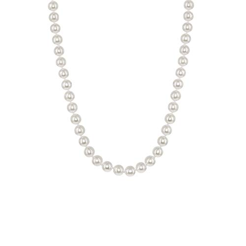 14K Gold White Japanese Akoya Cultured Pearls 18