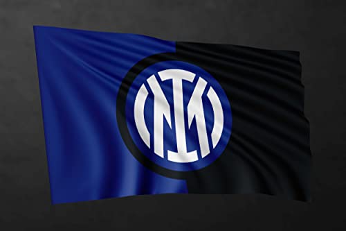 Bandeira Do Time Inter De Milão Poliéster 90cmx150cm