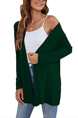 Image of Ladlop Women's Lightweight Open Front Cardigans Long Sleeve Casual Soft Drape Fall Cardigan