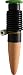 Windhager Distributore automatico di acqua, adattatore per bottiglie, sistema di irrigazione, coni di argilla, 11 x 3 cm, 1 pezzo 06436 tono