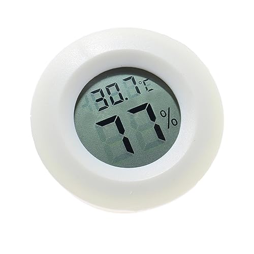 FONDOTIN Small Lightweight Digital Thermometer Hygrometer Indoor Temperature Monitor for Home Office Warehouse Celsius