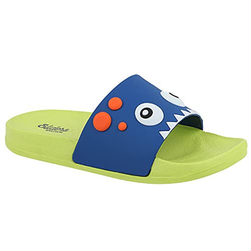 Image of WELCOME Unisex-Child Kids Flip-Flop Soft Comfortable Indoor & Outdoor Slippers Stylish Non-Slip Slide Home Casual Chappals For Boys & Girls