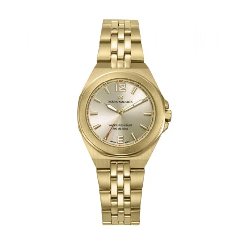 Montre femme acier inoxydable Mark Maddox Marais MM1038-25 aux finitions soignées