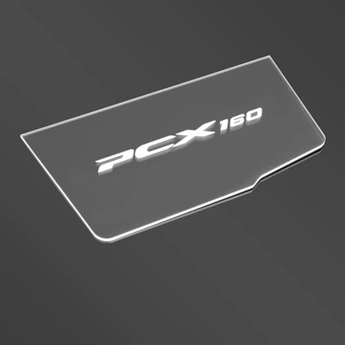 Kemy's PCX160 PCX 160 KF47 2021-2024ラゲッジコンパートメントディバイダーオートバイのコンパートメントの仕切りは隔離板 バイクカスタム パーツ (クリア)