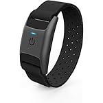 Heart Rate Monitor Armband HRM CHILEAF Heart Rate Sensor HR Sensor IP67 ANT+ Bluetooth 60H Long Battery Life Compatiable for Polar Beat,Wahoo Fitness,SportsTracker,Zwift,Nike+Run Club,X-Fitness,Etc