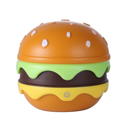 Lampe de bureau hamburger rechargeable à intensité variable avec un col réglable pour pépinière - 2