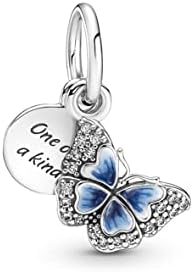 Charm colgante Pandora 790757C01 Mariposa azul