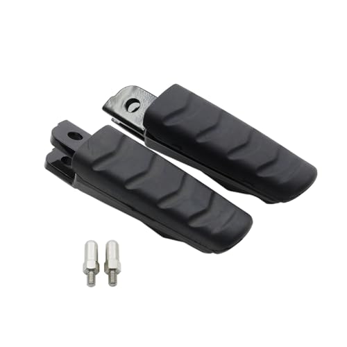 Repose-pieds moto anti-glisse avant noir pour éviter les vibrations sur BMW