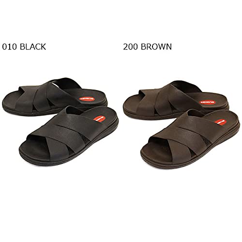 Okabashi Men's Milan Sandal, Black, Large - Vegan, Cruelty-Free, Waterproof Soy-Based Sandals2