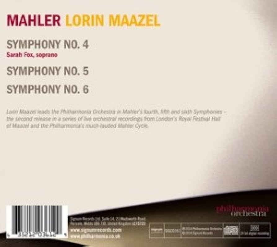 Amazon.co.jp: Symphonies 4-6: ミュージック