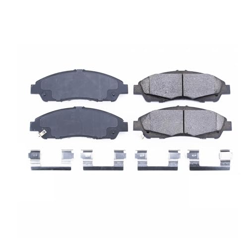 Image of PowerStop Front Brake Pads for Buick Enclave 2018-20 |Cadillac XT5 2017-20 |XT6 2020 |Chevrolet Blazer 2019-20 |Traverse 2018-20 - Z17 Ceramic Brake Pads with Installation Hardware, 17-1896
