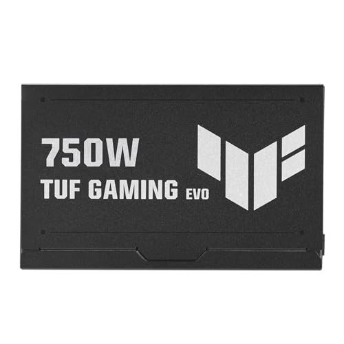 TUF Gaming 750W Gold EVO, Alimentatore Certificato 80+ e Cybenetics Gold, PCIe 5.1, SATA e ATX 3.1, Ventole a Doppia Sfera, Rivestimento Prottetivo PCB, Cavi Incisi, Nero, TUF-GAMING-750G-EVO - Alimentatore - Immagine 1