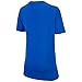 Nike Boys' Tee Just Do It Swoosh, Game Royal/Volt, Small