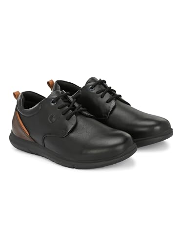 Image of egoss Zero Gravity Premium Genuine Leather Sneaker Casual Shoes for Men - ES-26