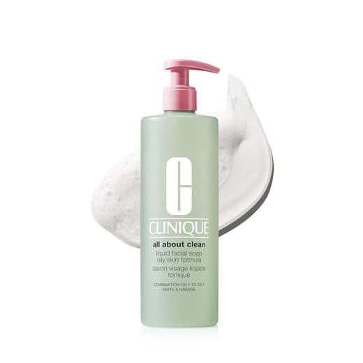 Clinique Liquid Facial Soap Oily Skin Formula Combination Oily To Oily 13.5 Ounce