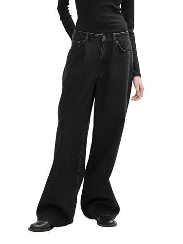 Jean large femme Tom Tailor Denim pour affiner la silhouette confortablement