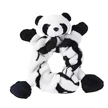 Beavorty Panda Hair Band Hairbands for Womens Hair Towel Scrunchie Hair Bands for Women Head Bands for Womens Hair Girl Scrunchies Hair Ties for Women Large Ponytail Miss Cloth