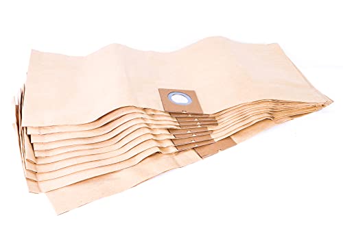 10 bolsas de aspiradora aptas para Kärcher NT 27/1, Festo SR 5 E, SR 6 E series. Fabricado en Alemania