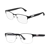 Gucci GG0750O Designer Fashion Eyeglasses Stylish Metal Rectangular l Frame Eyewear with Luxury eSHADES Kit - Embrace Sophistication and Elegance