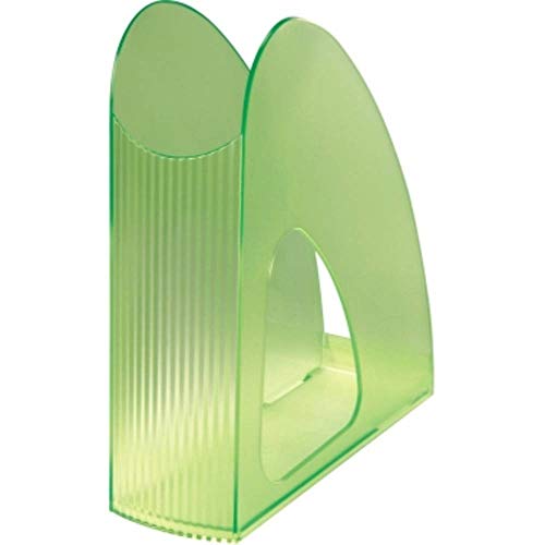 Han Twin 76 x 26 x 239mm C4 Size Magazine File - Translucent Green