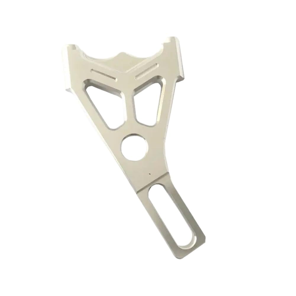 Tvhpwhcka Silver Motorcycle Rear Brake Caliper Bracket Adapter Support For 220Mm Disc And 82Mm Radial Brake Caliper Compatible With Rpm Adelin Scooter(Silver)