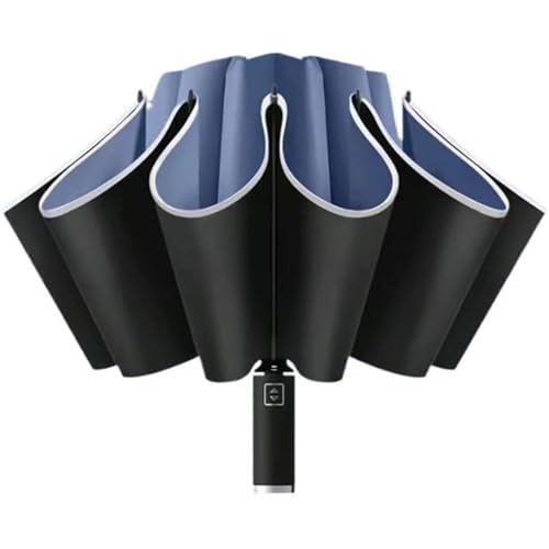 VXXTYB Parapluie Pliant Automatique,pour Go-LF Cabriolet Golf Sportsvan Glof Wagon,Parapluie Voyage résistant à la Pluie résistance compacte poignée Non Glissante Umbrella,B