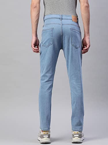 Image of Hubberholme Men's Stretchable Slim Fit Jeans - Casual Cotton Jeans for Men