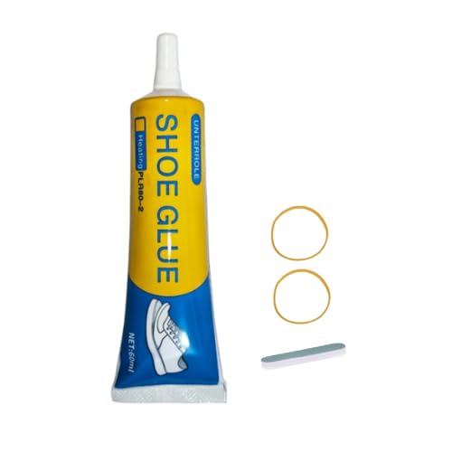 Adhesivo para zapatos, 60 ml, extra fuerte, resistente al agua, adhesivo de reparación, transparente para la reparación de zapatos de correr, botas, zapatos de cuero
