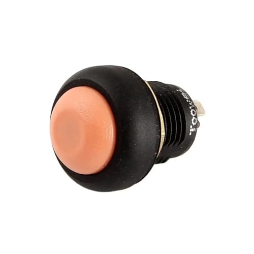 Interruptor de botón pulsador para reparar paneles eléctricos con reset de 12 mm 3