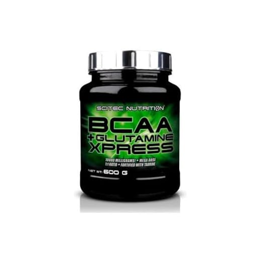 Scitec Nutrition Bcaa + Glutamine Xpress, 600 g, Pack de 1