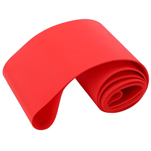 ANGGREK Bike Anti Piercing Tire Pad, Small High Pressure 20 Inch Inner Tube Pad Strong Toughness Wear for 20 Inch Tires (Red)