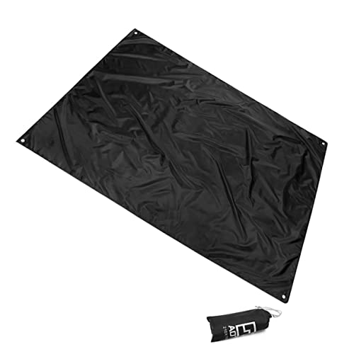 WOONEKY 1Pc Outdoor Picnic Mat Multifunctional Tent Ground for Camping Hiking Survival Gear Versatile Canopy Use