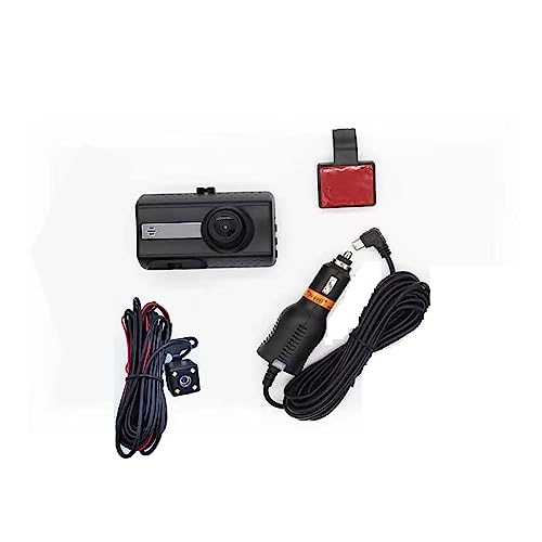 Dashcam double objectif 1080P avec vision nocturne et détection de mouvement