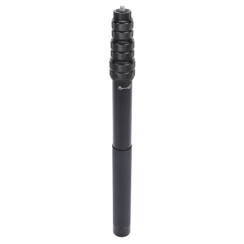 KIMISS Palo Selfie para Cámaras - Varilla de Extensión de Aleación de Aluminio para GO Ultra, X5, X4, X3, Función Impermeable