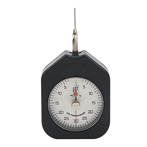 Yuecoom SEG?30?2 Tension Meter Gauge, Double Needle Switch Dynamometer Tensiometer 30g for Measuring,Dial Tension Gauge Tension Meter Gauge for Testing