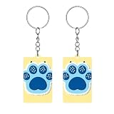 LZQPOEAS Llavero acrílico de doble cara impreso de acrílico transparente ligero y duradero para mochila, monedero, llaves de coche, regalo creativo para mujeres