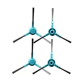 MultiAccesorios Pack de 4 Cepillos Laterales Compatibles con Conga 3090, 3490, 4090, 4490, 4690, 5090, 5490, 6090, 7090 - Recambios y Accesorios Robots Aspiradores Cecotec