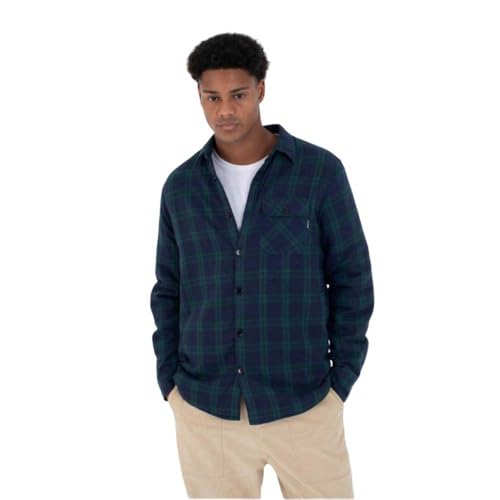 Chemise Manches Longues Hommes Hurley pour Sorties Automne et Hiver