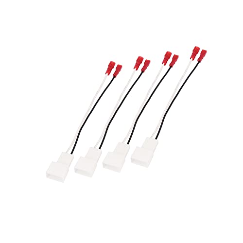 A ABSOPRO Car Speaker Wire Adapter 72-8104 Connector Harness (Set of 4)