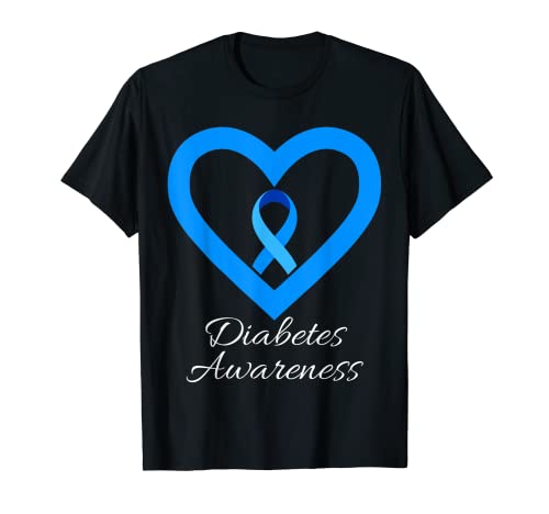 World Diabetes Day 2022 Type 1 Type 2 Diabetes Awareness T-Shirt