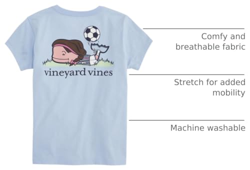 Image of Vineyard Vines Kids Girls Vv Palm Tree Ss Tee (Little Kid)
