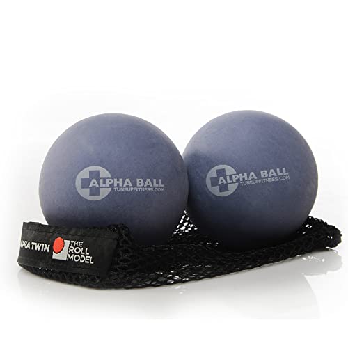 Tune Up Fitness – Alpha Twin Set in Tote | Larger Sized Yoga Massage Therapy Balls | Trigger Point...