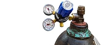 SEEMA® Single Stage Double Gauge Oxygen Gas Pressure Regulator (ISI Certified)