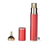 H&D HYALINE & DORA H&D 8ml Refillable Empty Perfume Bottle Aftershave Atomiser Spray Bottle for Travel (red)