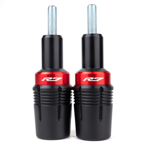 MOWOK Frame sliders For Yamaha R7 YZFR7 2021 2022 2023 Motorcycle Accessories Crash Protection pad Bobbins Pad Falling Protector Frame Sliders YZF-R7 (Red)