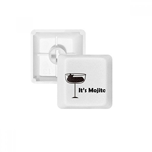 Keycaps PBT Mojito blancs OEM vierges pour résoudre l'usure du clavier