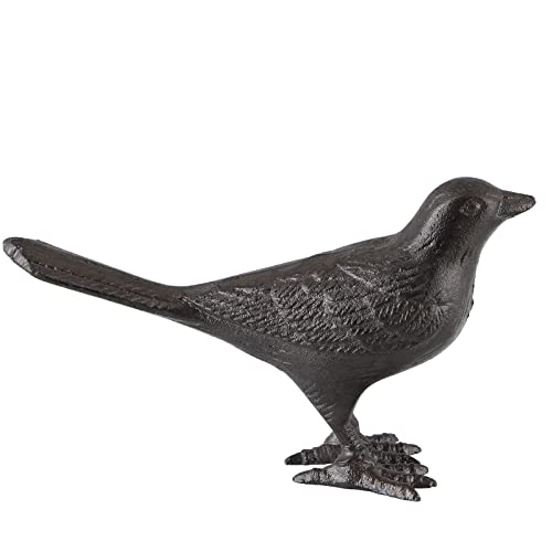Figura Decorativa Pájaro de Hierro Fundido 7.68x2.83x4.53 in miniatura 2