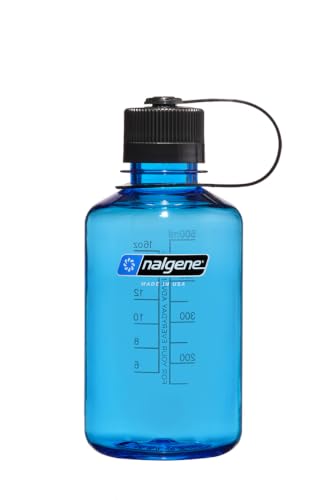 Image of Nalgene 16 oz Narrow Mouth Water Bottle, Slate Blue