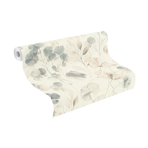 Papel pintado Rasch 709018 tejido no tejido premium con ramas suaves 4